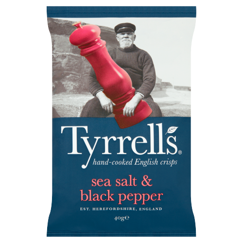 Picture of Tyrrells Sea Salt & Black Pepper
