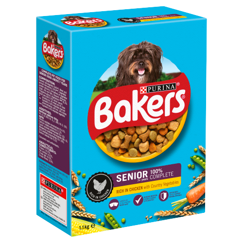 Picture of Bakers Complete Senior Chicken & Vegetable