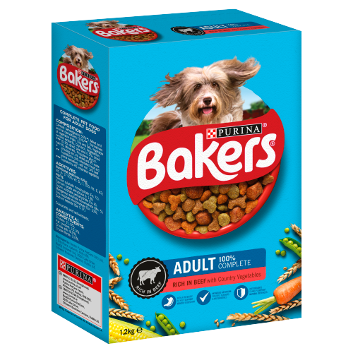 Picture of Bakers Dry Dog Food Beef & Vegetable