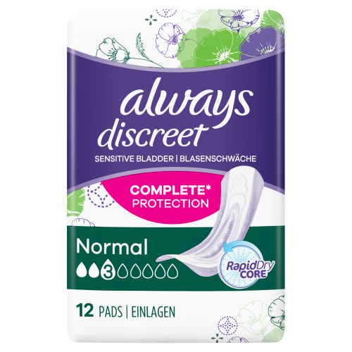 Picture of Always Discreet Normal Pads 12s