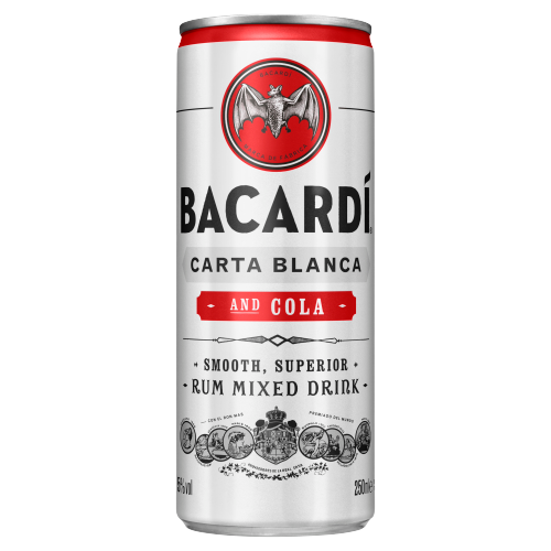 Picture of Bacardi Rum & Cola-BTC