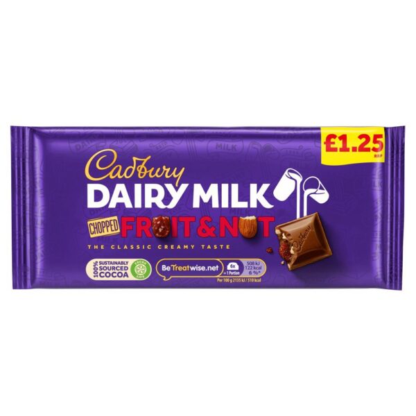 Picture of Cadbury DM Fruit & Nut £1.25
