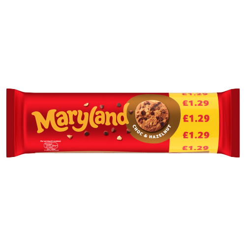 Picture of Maryland Cookies Choc Hazelnut £1.29