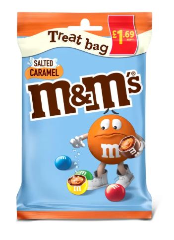 Picture of M & M Salted Caramel £1.69 Treat Bag