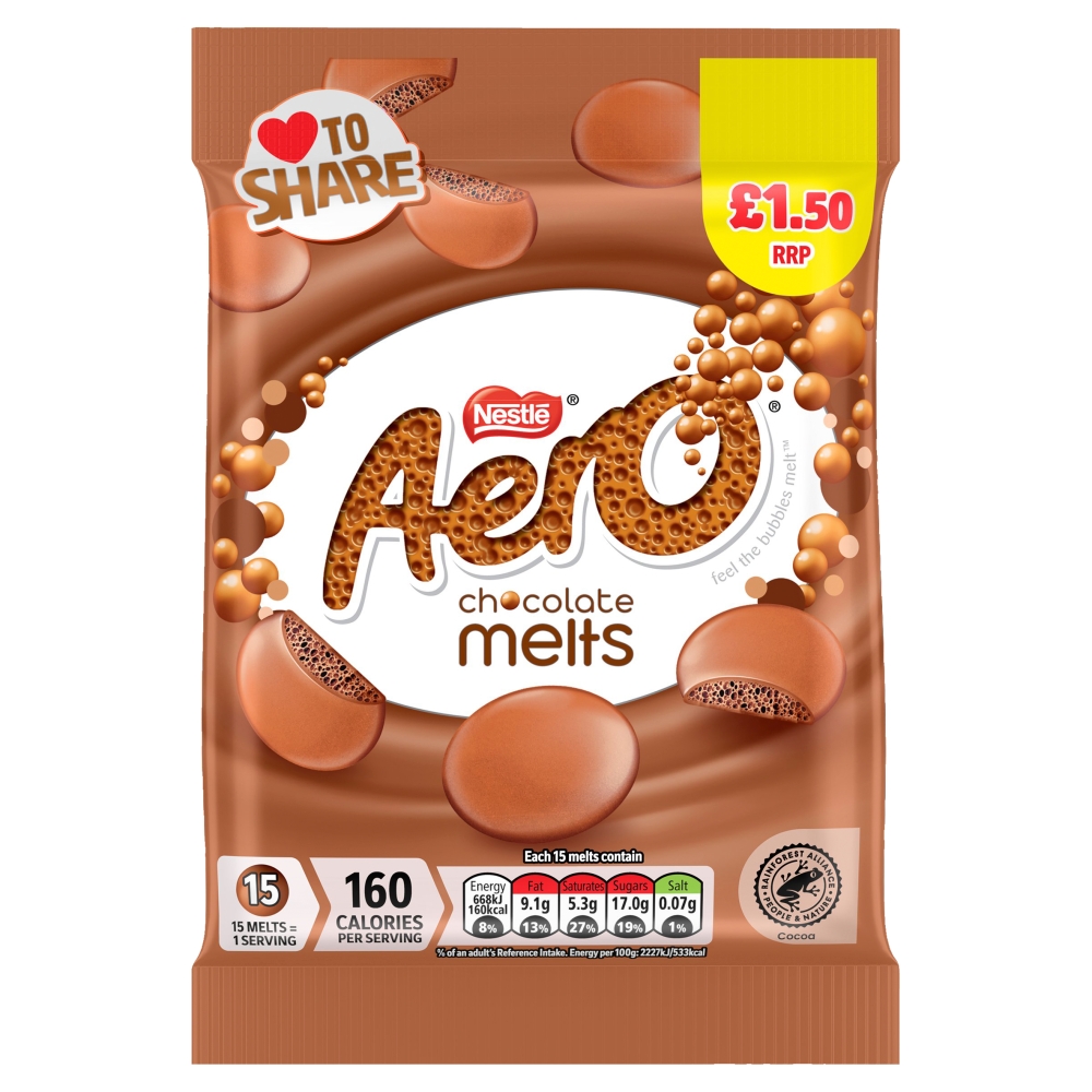 Picture of Aero Melts Milk Bag £1.50