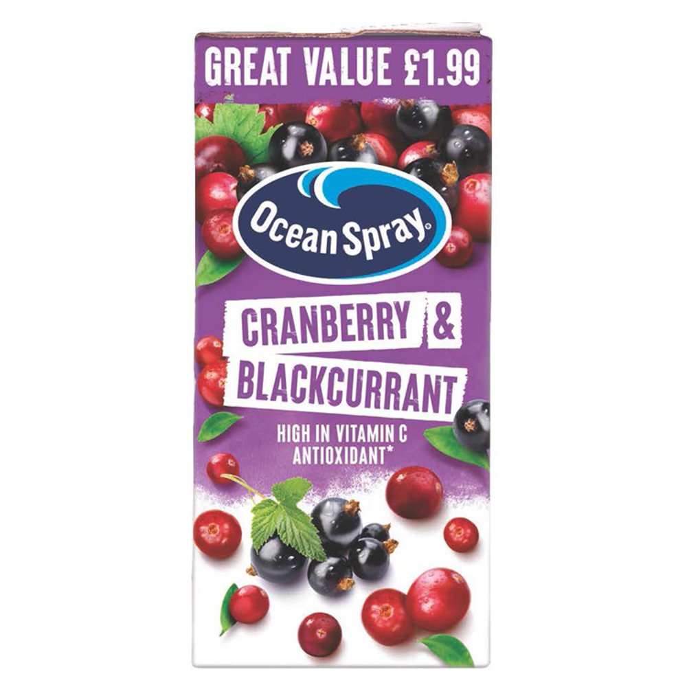 Picture of Ocean Spray Cran & Blackcurrent PMP £1.99