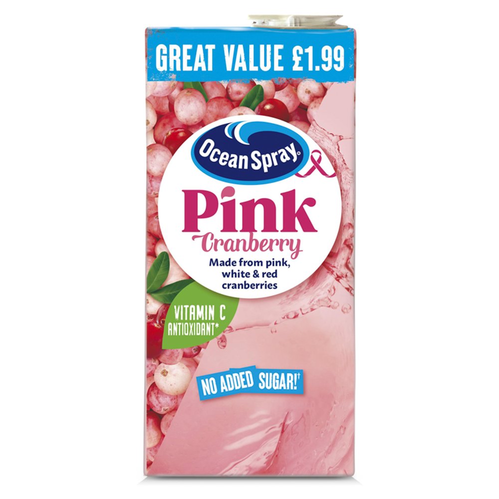 Picture of Ocean Spray Cranberry Pink PMP £1.99