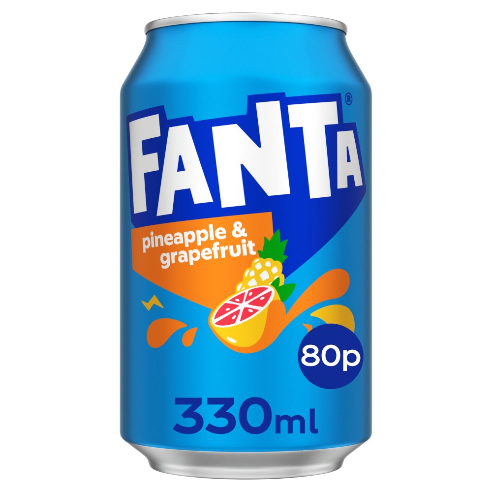 Picture of Fanta Pineapple & Grapefruit Can 80p