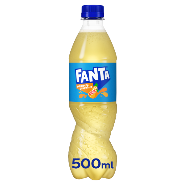 Picture of Fanta Pineapple and Grapefruit