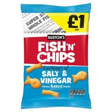 Picture of Burtons Fish & Chips £1 Share Bag